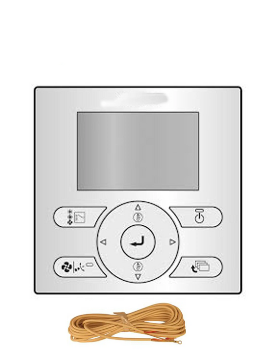 DAIKIN BRC073A4-8M Backlit Wall Controller